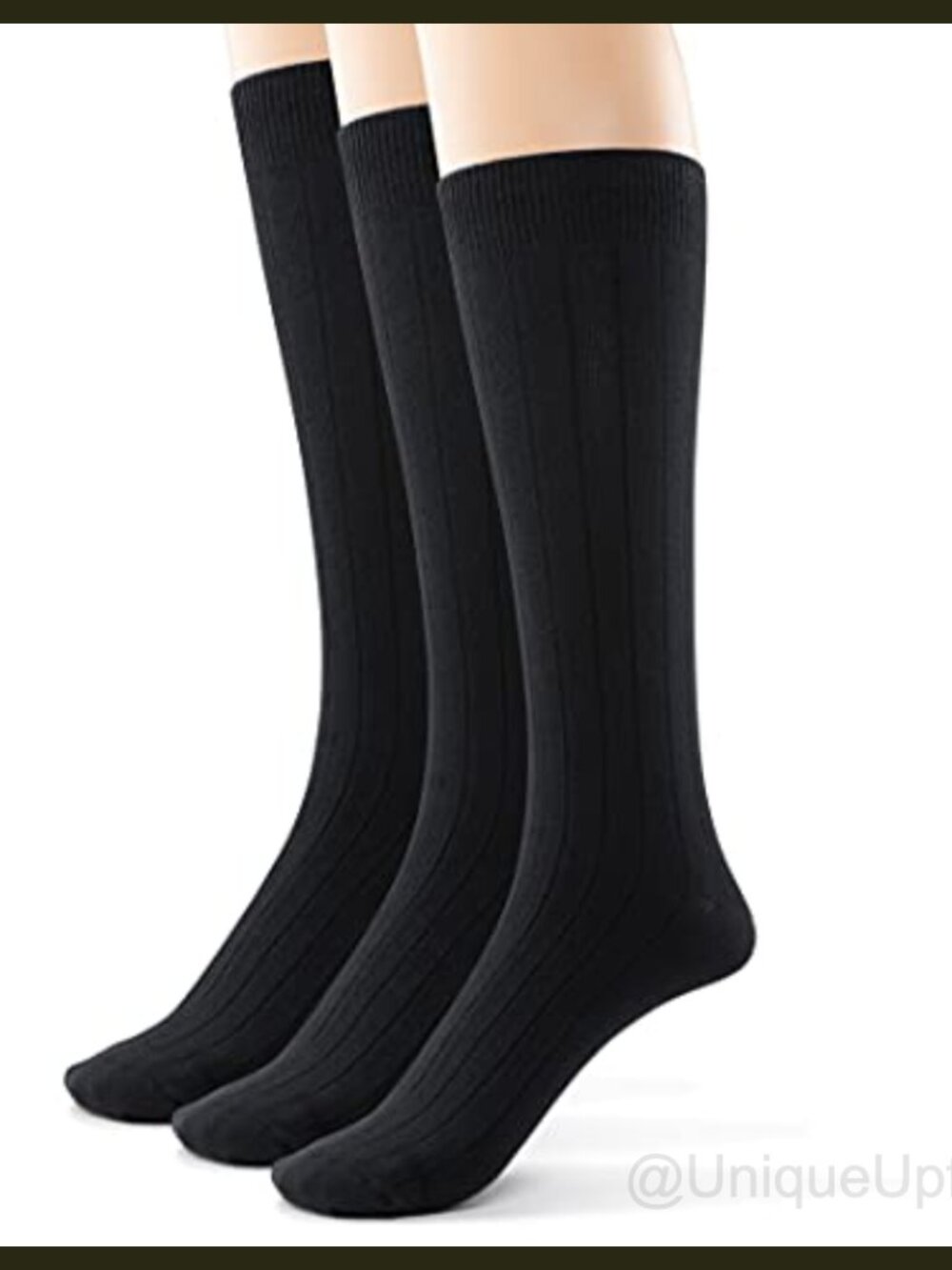 Super Soft Seamless Crew Dress Socks Rayon from Bamboo Breathable